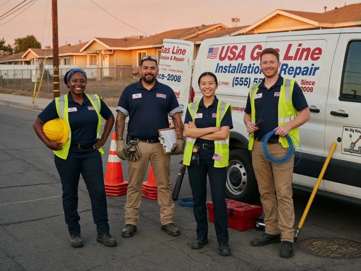 Gas Line Installation company in Dallas City, IL